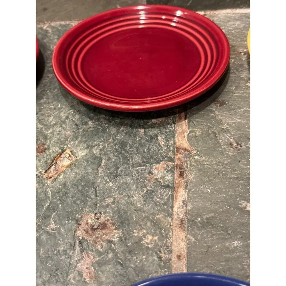 Vintage Bauer Pottery Ringware 6 inch Bread Butter Plates Choose Color Quantity
